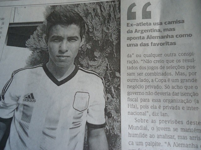 Ex-jogador em Cerejeiras acerta previsão da vitória da Alemanha na Copa