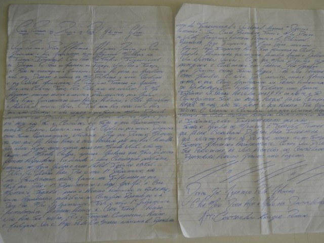 Em carta, jovem de Cerejeiras presa por tráfico na Turquia, relata drama