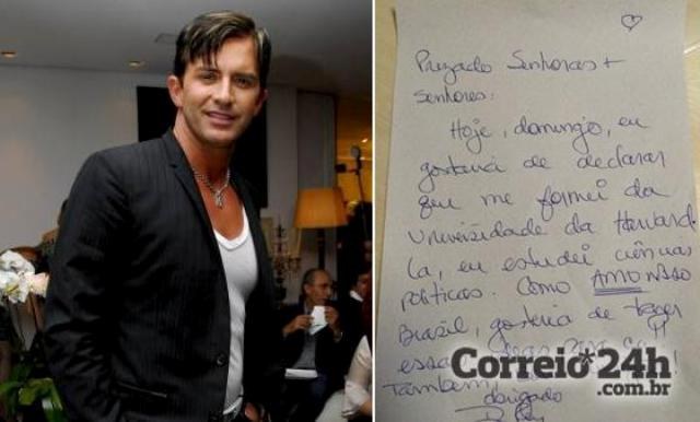 Candidato a deputado federal, Doutor Rey terá de provar que é alfabetizado
