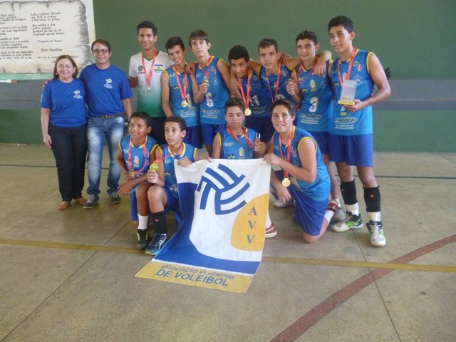 Em Cacoal, Voleibol vilhenense é ouro na Fase Estadual Infantil do JOER