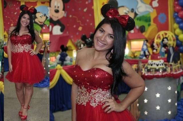 Figurino temático de Priscila Pires usado em festa custou R$ 3 mil