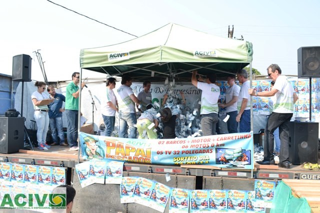 Veja quem ganhou os prêmios na promoção “Papai Pescador” da Aciv
