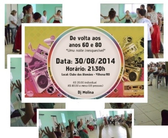 Grupos de Dança Sênior de Vilhena realizam festa temática no Clube dos alemães