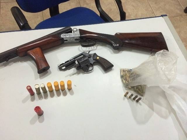 Polícia Civil apreende armas e munições em fazenda de empresário vilhenense