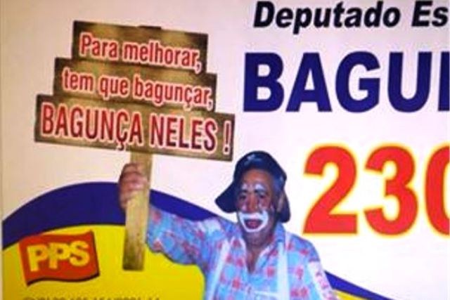 “Sou palhaço, mas não sou ladrão!”, diz candidato a deputado por Corumbiara