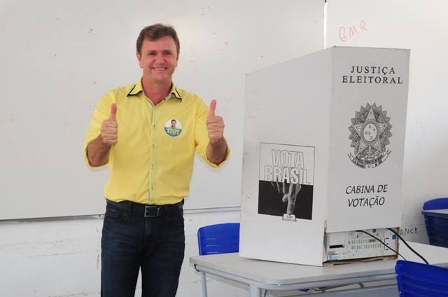 Goebel vota em Vilhena: “Agora é hora de colher os frutos do que plantamos”