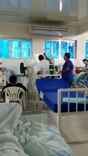 Pelo WhatsApp, paciente denuncia más condições no Hospital Regional de Vilhena