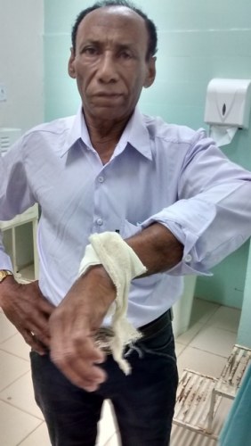 Homem de 67 anos faz cirurgia improvisada em si mesmo e vem parar em Vilhena