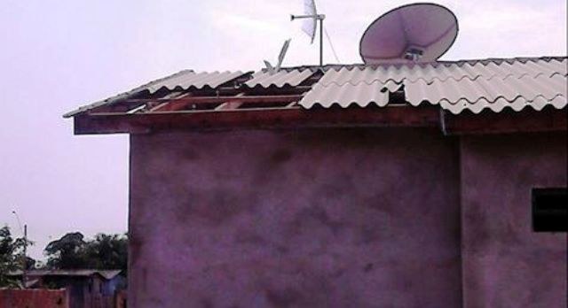 Cerejeiras contabiliza estragos após ventania seguida por chuva de granizo