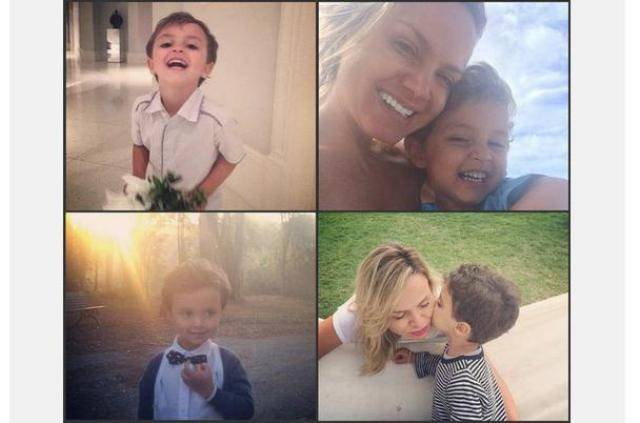 Mamãe coruja, Eliana exibe momentos de fofura com o filho nas redes sociais