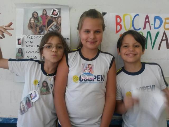 Alunos de escola vilhenense criam partidos políticos e aprendem sobre democracia