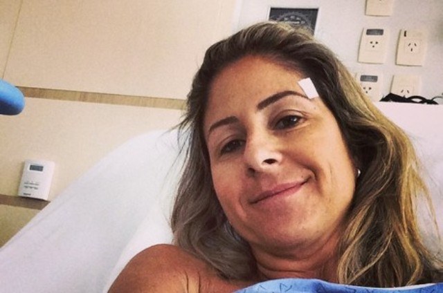 Patrícia Maldonado sofre com câncer de pele: "Estou no hospital"