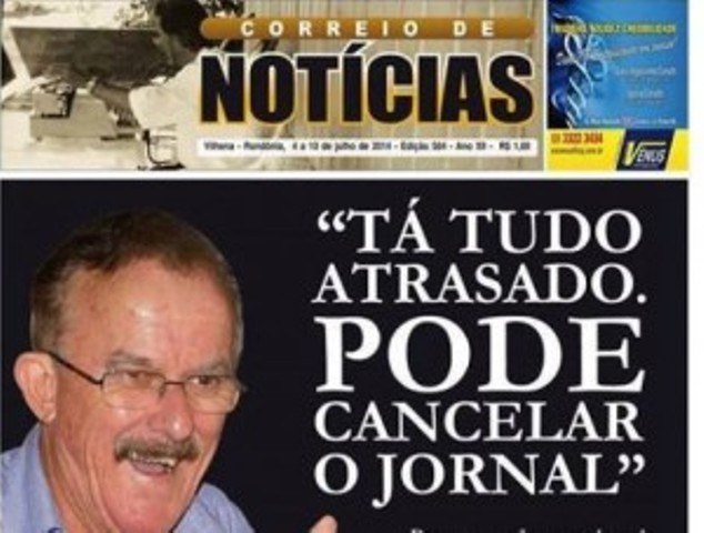 Empresário vilhenense vai relançar site e jornal fechados após morte do fundador