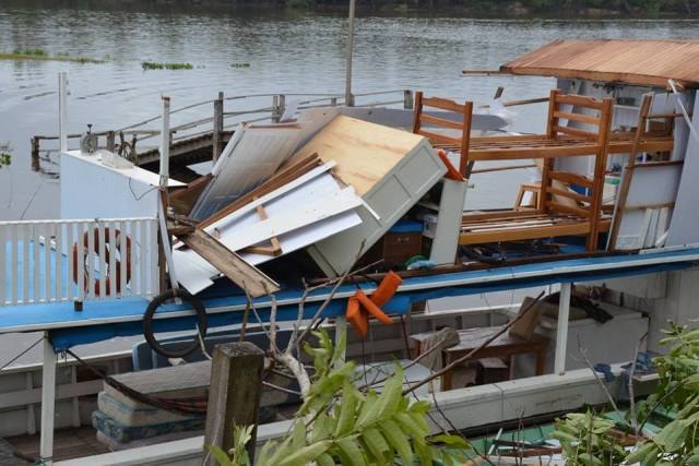NOVAS FOTOS: veja estragos provocados por vendaval em cidade do Cone Sul
