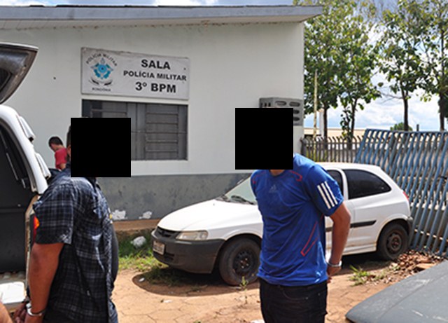 Bandidos invadem casa de empresário, espancam empregadas e acabam presos