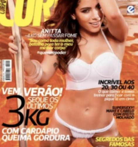 Revista é massacrada por exagerar no photoshop de Anitta e enganar o público