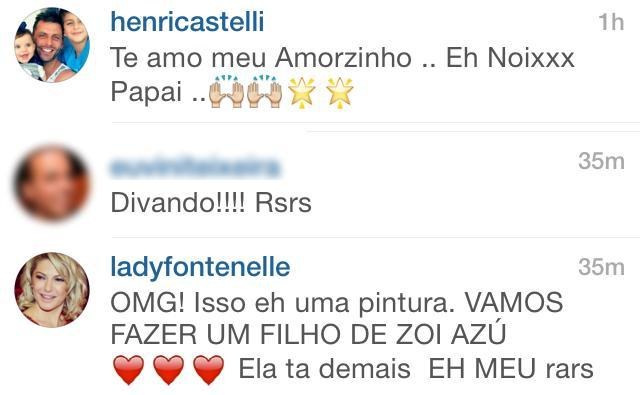 Fontenelle brinca com Henri Castelli: 