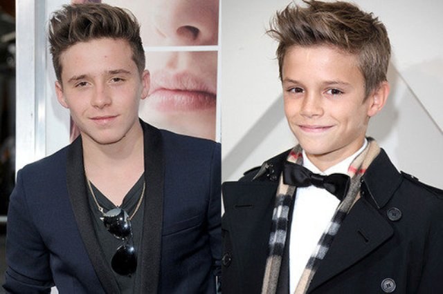 Filhos de David e Victoria Beckham têm salários bem diferentes