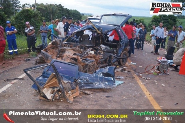 Família de Comodoro se envolve em acidente com vítima fatal em Rondônia