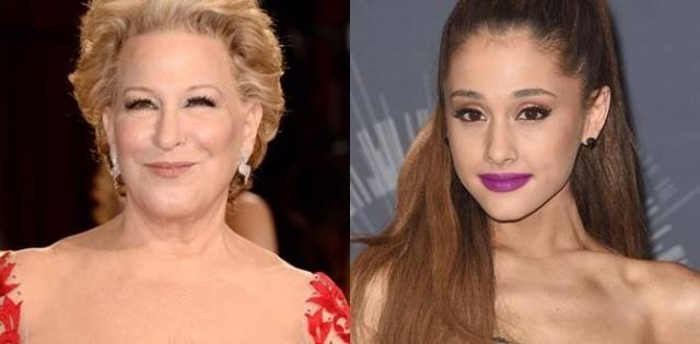“Você não tem que fazer a prostituta”, aconselha Bette Midler para Ariana Grande