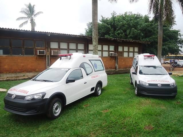 Com emenda de senador, município de Cerejeiras recebe mais duas ambulâncias (1)