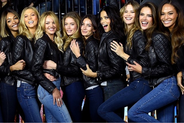 Angels da Victoria Secret Fashion Show se reúnem em Londres