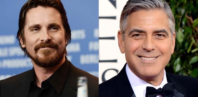 Christian Bale chama George Clooney de chato e pede: “para de lamentar”