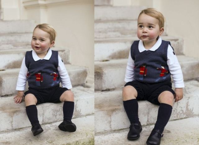 Família real divulga novas fotos do Príncipe George