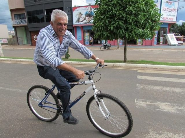 Vereador promete apoio a prefeito para ampliação de ciclovias em Vilhena