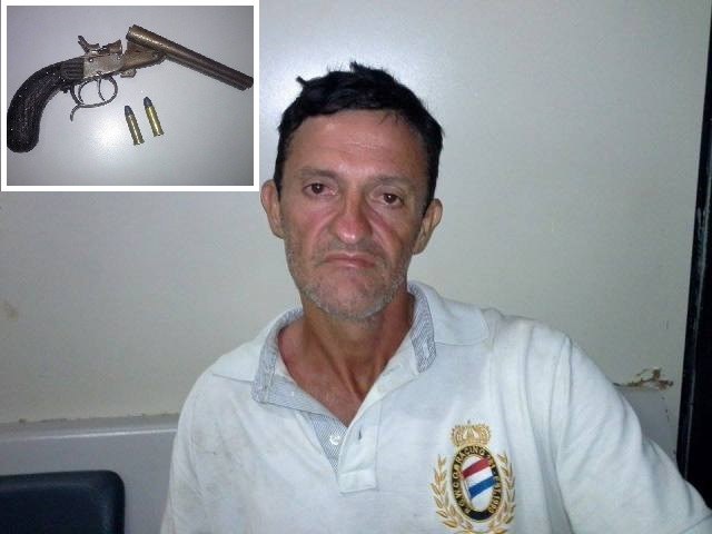 Homem que esfaqueou namorada em Vilhena é preso com arma no distrito do Guaporé