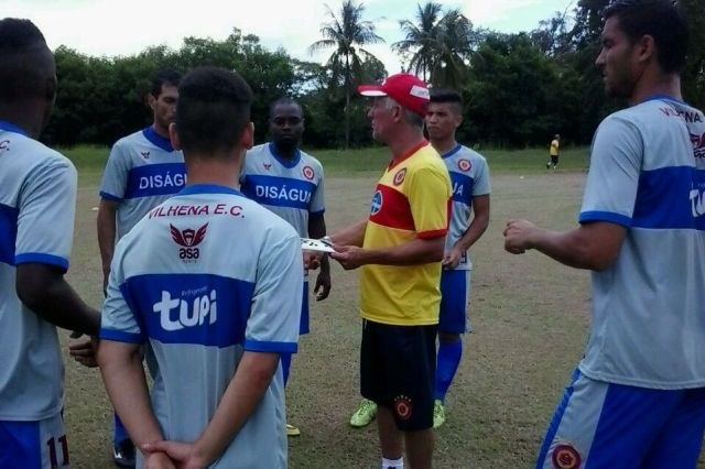 Em amistoso no interior de São Paulo, Vilhena empata com o Mogi Mirim