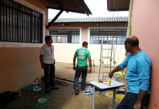 Escola vilhenense para por reforma e vai trocar ventiladores por ar condicionado