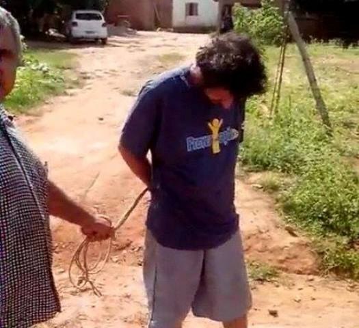 Vilhena: irmão de homem amarrado por populares vai interná-lo em clínica 