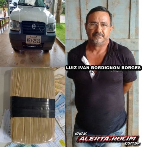 Outra vez? Vilhenense flagrado transportando cocaína em Goiás é preso novamente