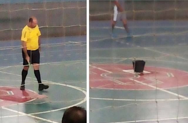 Goteiras no Jorge Teixeira adiam rodada do Municipal de Futsal