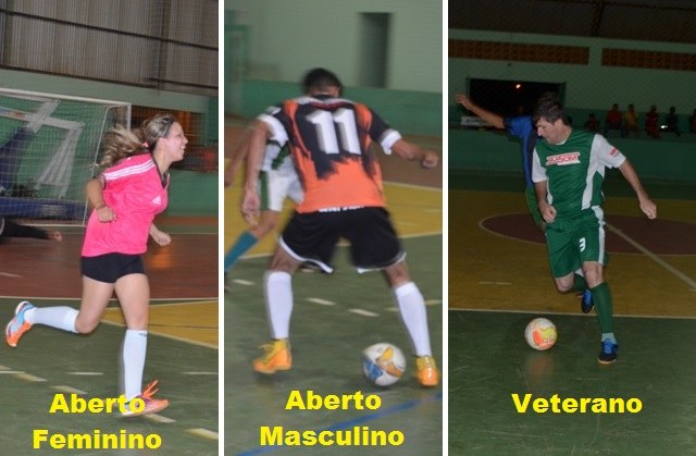 Segunda de partidas decisivas nas três categorias do Municipal de Futsal 2015