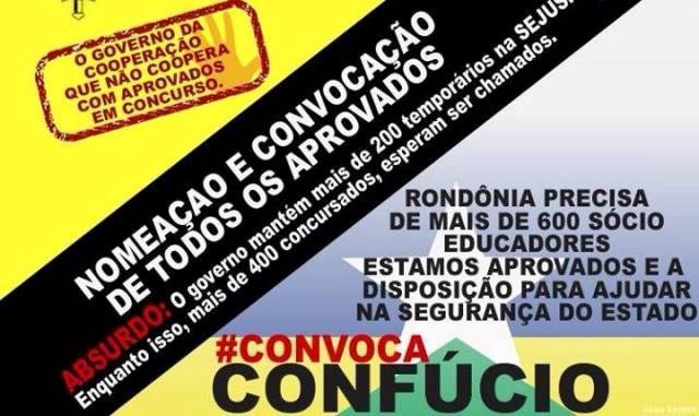 Cerejeiras: aprovados em concurso usam redes sociais para pressionar governador