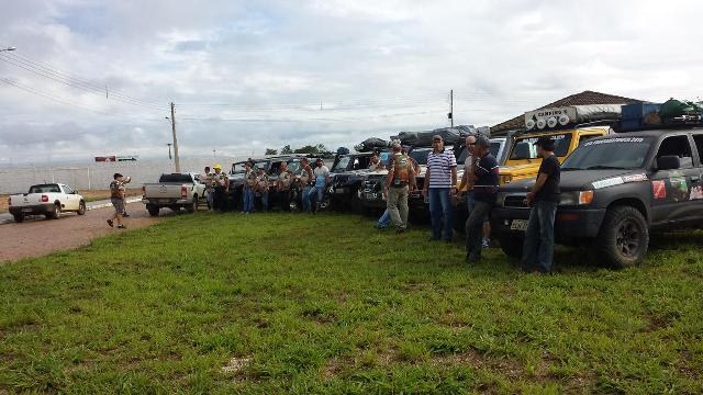 Veja fotos: vilhenenses enfrentam 1.700 km lama e atravessam três Estados