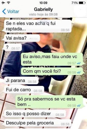 Garota de 15 anos desaparecida em Vilhena estaria na cidade de Ji-Paraná