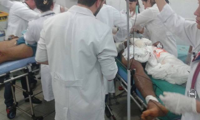Pai e filho acidentados em Cerejeiras chegam em estado grave a Vilhena