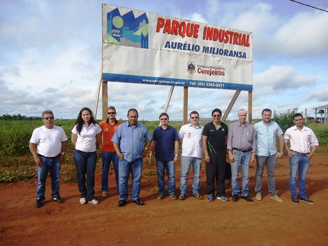 Prefeito e empresários comentam importância de parque industrial para Cerejeiras