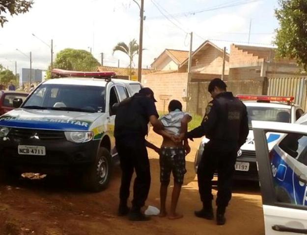 Vilhena: após assalto, menor dá azar, invade quintal de policial e acaba preso