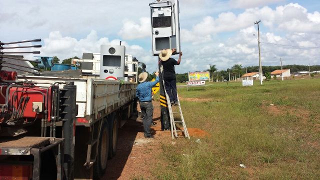 Lombada eletrônica próximo ao IFRO deve diminuir número de acidentes na BR 174
