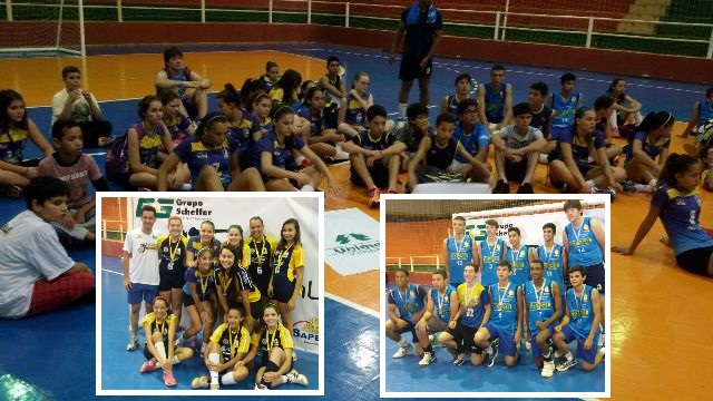   AVV chega à decisão em cinco categorias da 1ª etapa do Festival Mirim de Vôlei 