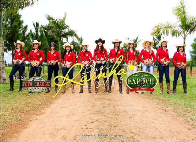 11 candidatas disputam título de Rainha da Expovil em baile no próximo sábado