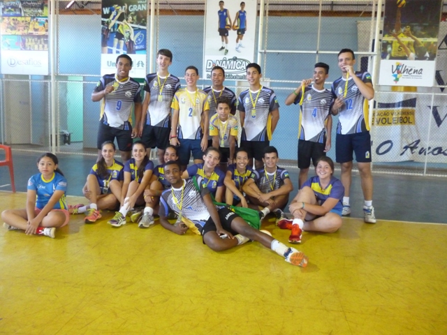  Voleibol de Vilhena brilha em duas competições no Cone Sul