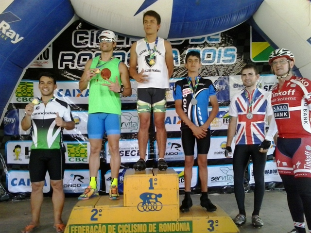  Vilhenenses sobem ao pódio na quarta etapa do Estadual de Ciclismo