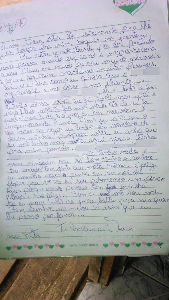 Em cidade de RO, jovem se mata após discussão e deixa carta escrita “para Deus”