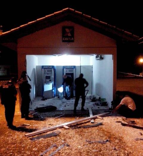 Terminais eletrônicos da Caixa são atacados com explosivos na prefeitura de Vilhena