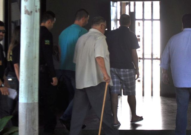 Presos pela PF em Vilhena fazem exame de corpo de delito e vão para carceragem